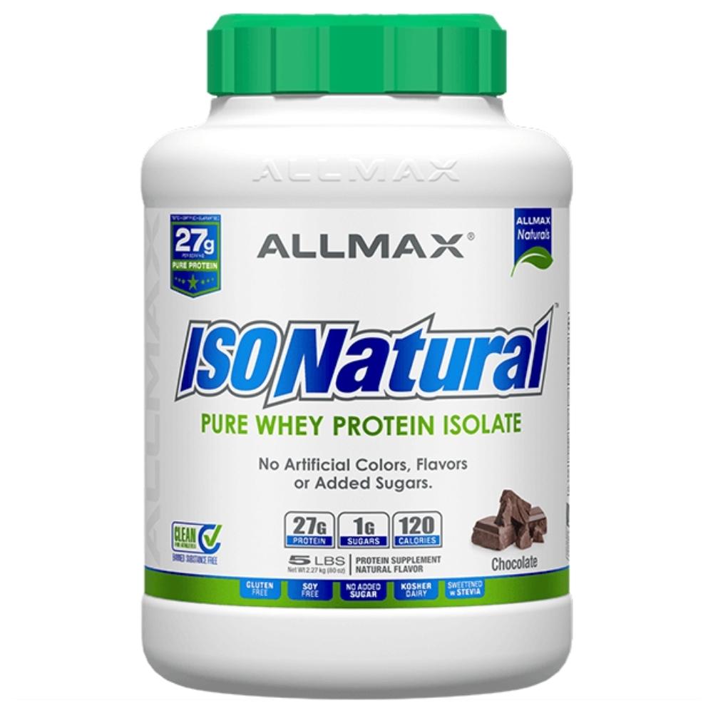 Allmax Nutrition IsoNatural Whey Protein 5 Lbs Protein Allmax Nutrition Chocolate
