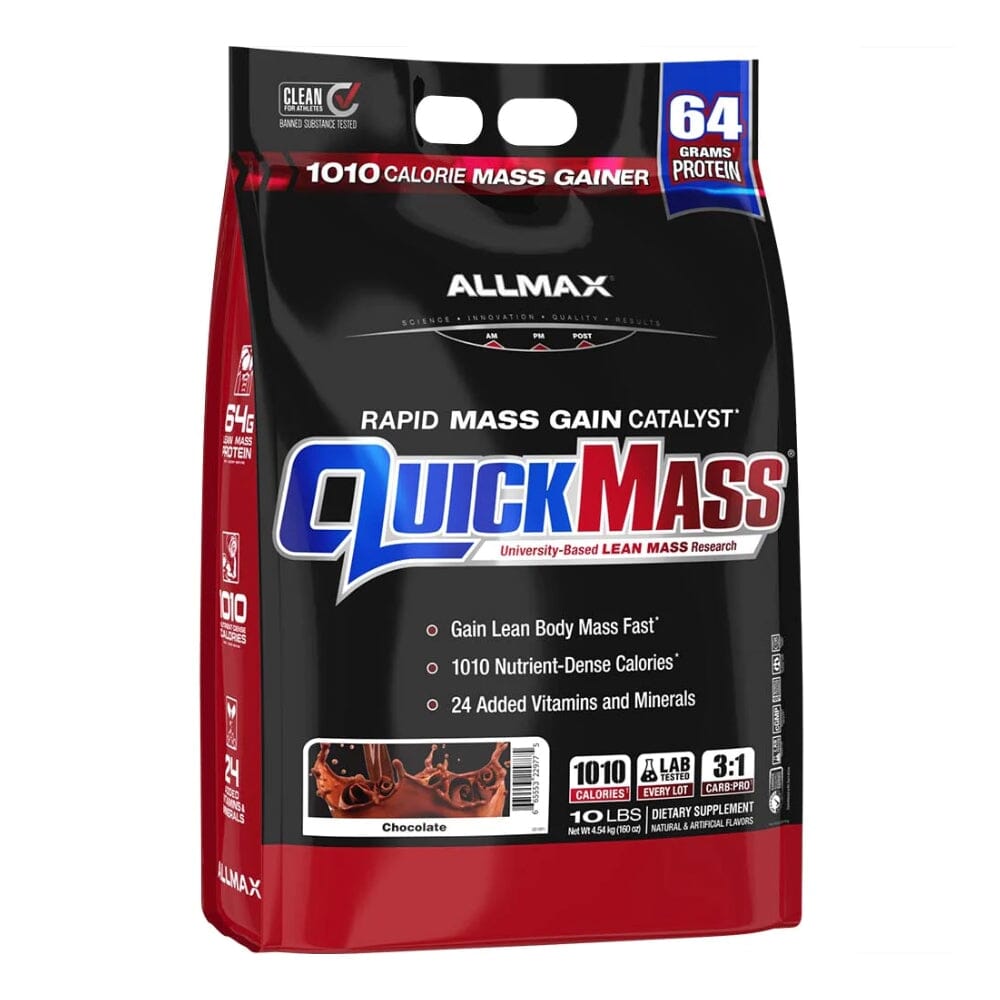 Allmax Nutrition QuickMass 10lbs Meal Replacement Powders Allmax Nutrition Chocolate