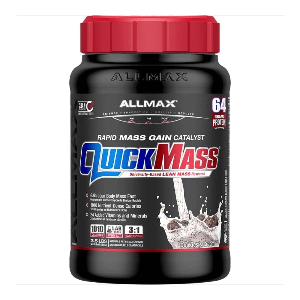 Allmax Nutrition QuickMass 3.5lbs Meal Replacement Powders Allmax Nutrition Cookies & Cream