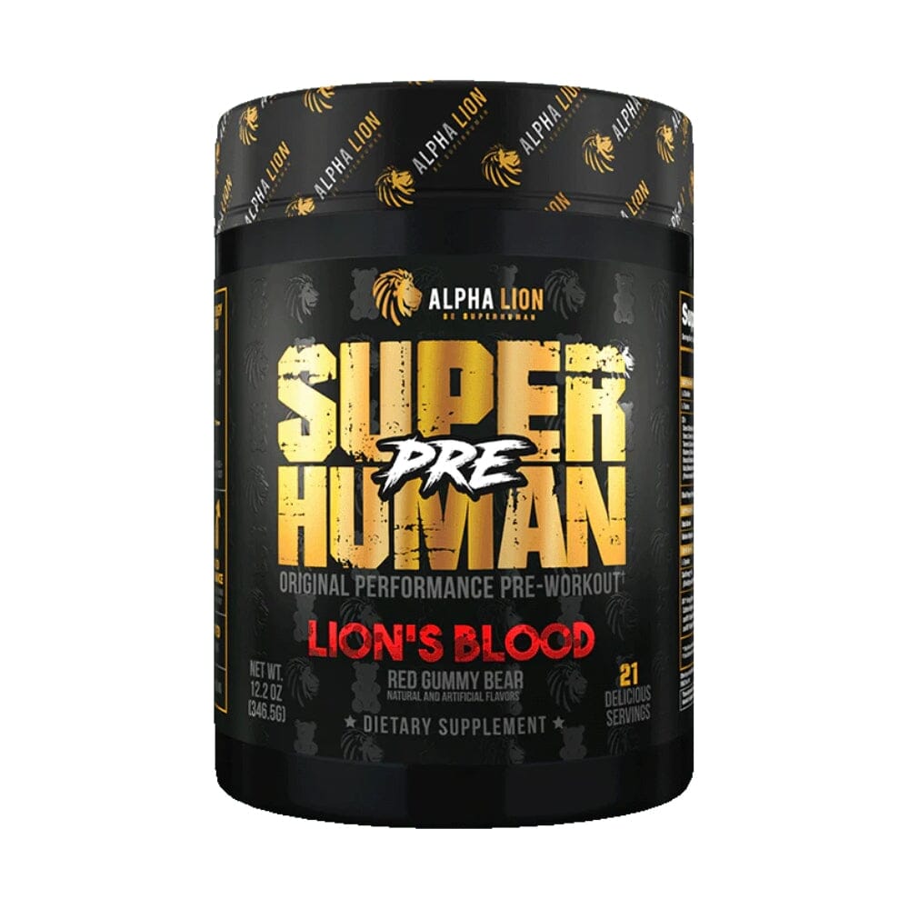 Alpha Lion SuperHuman 21 Servings Pre-Workouts Alpha Lion Lion's Blood