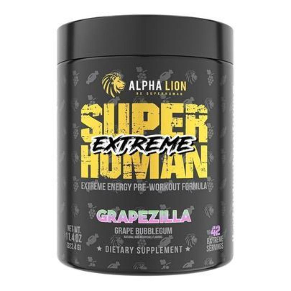 Alpha Lion Super Human Exteme 21/Serving Pre-Workouts Alpha Lion Grapezilla