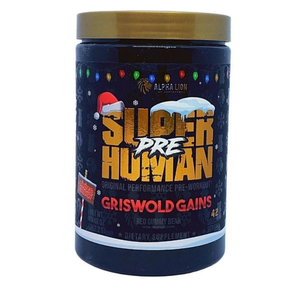 Alpha Lion SuperHuman 21 Servings Pre-Workouts Alpha Lion Griswold Gains
