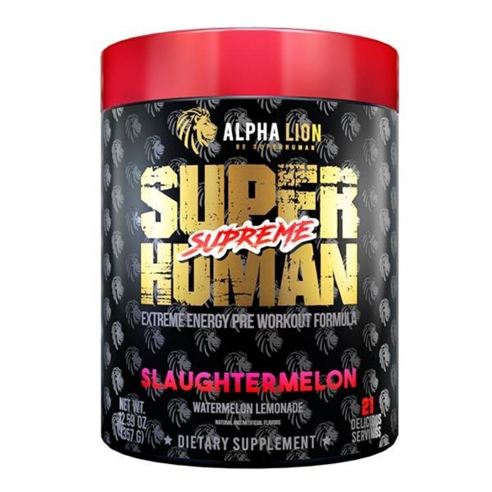 Alpha Lion Super Human Supreme 21 Servings Pre-Workouts Alpha Lion Slaughtermelon