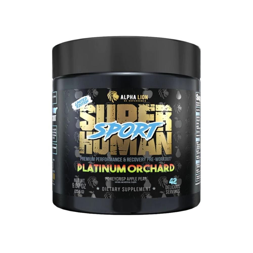Alpha Lion Superhuman Sport Pre-Workouts Alpha Lion Platinum Orchard (Honeycrisp Apple Pear)