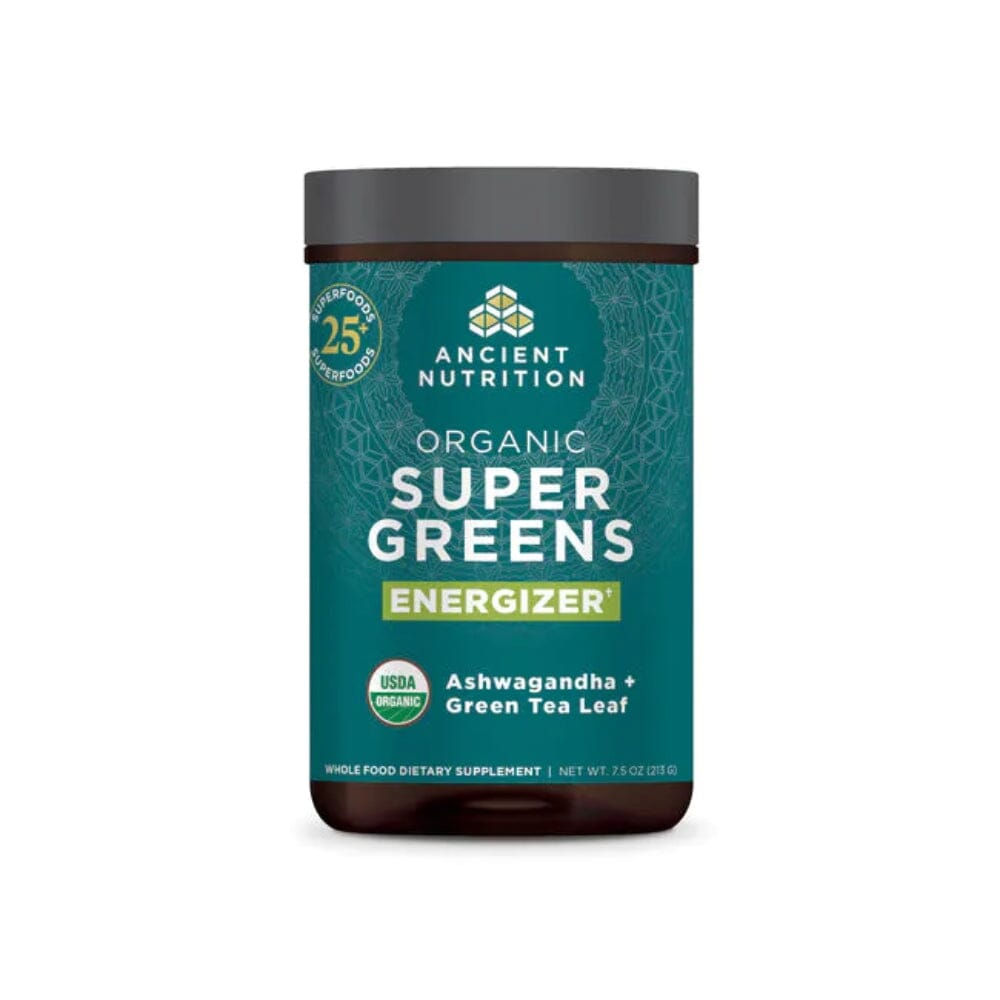 Ancient Nutrition Organic Super Greens Energizer 25 Servings Greens / Super Foods Ancient Nutrition