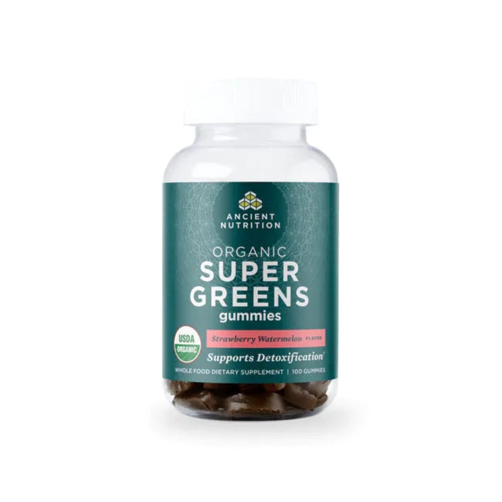 Ancient Nutrition Organic Super Greens Gummies 100 Count Greens / Super Foods Ancient Nutrition