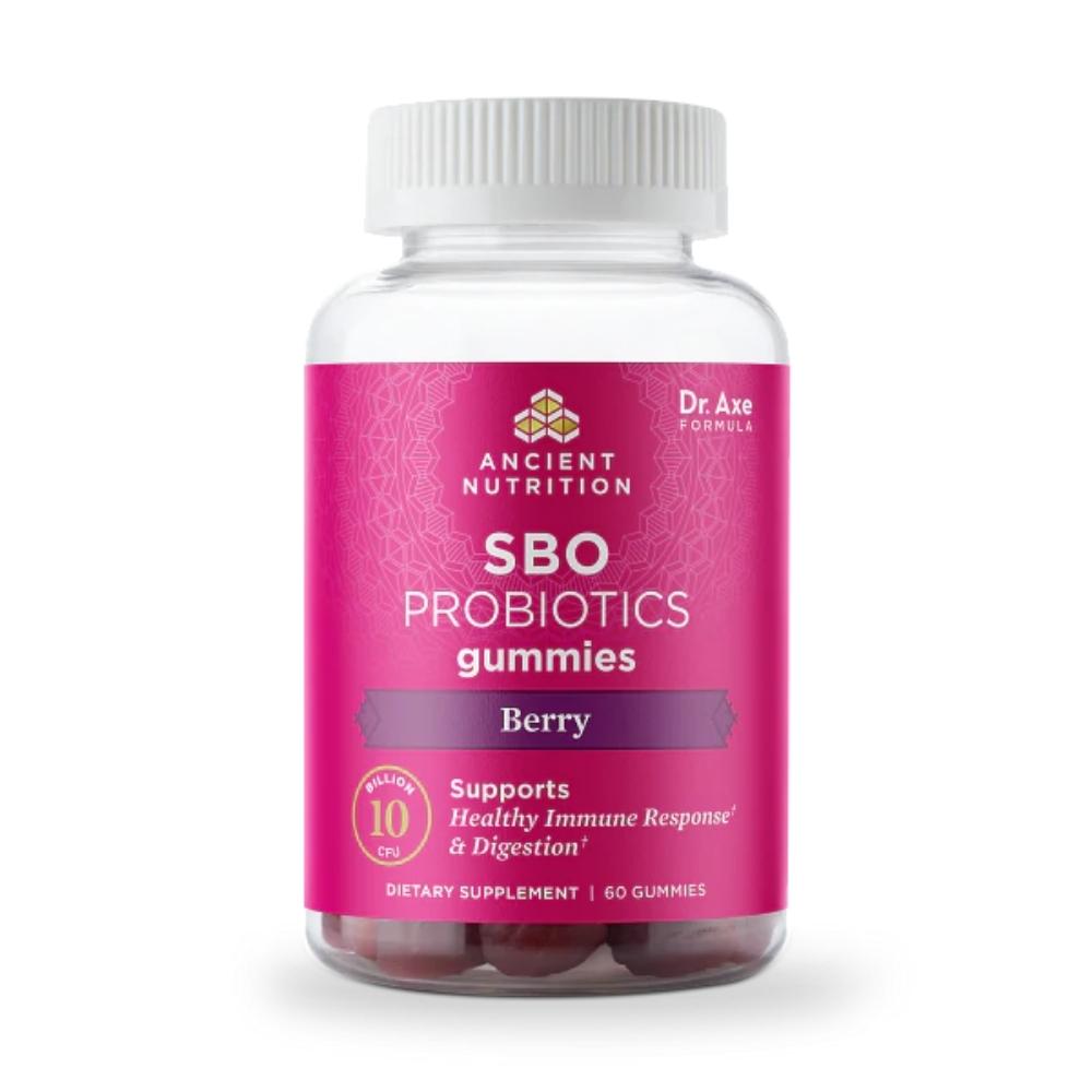 Ancient Nutrition SBO Probiotic Gummy 10 Billion CFU 60 Count Digestive Health Ancient Nutrition