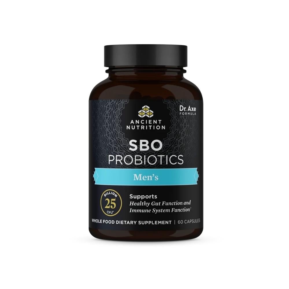 Ancient SBO Probiotic Once Daily 30 Capsules Digestive Health Ancient Nutrition Men