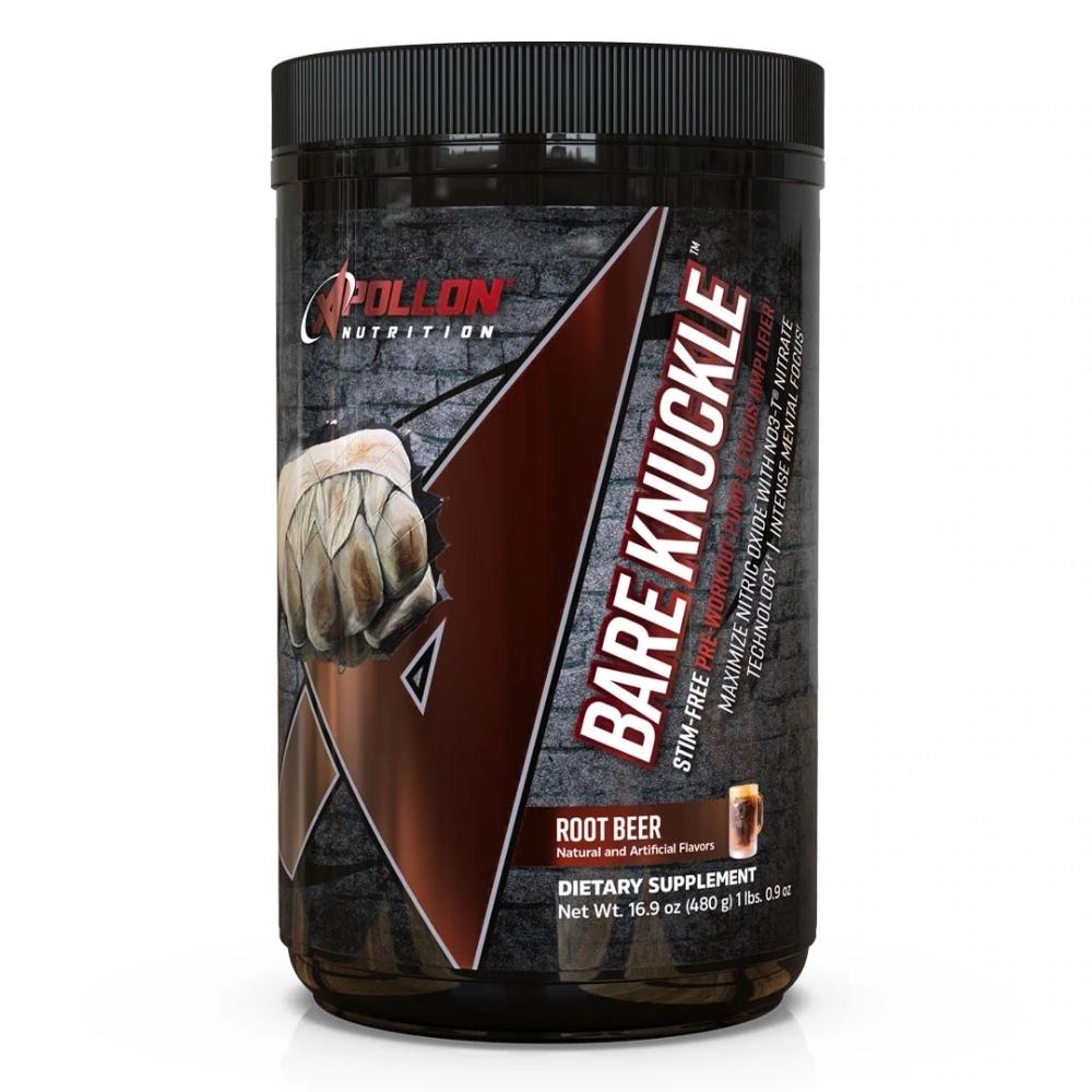 Apollon Hooligan Bare Knuckle 40 Servings Pre-Workouts Apollon Nutrition Root Beer