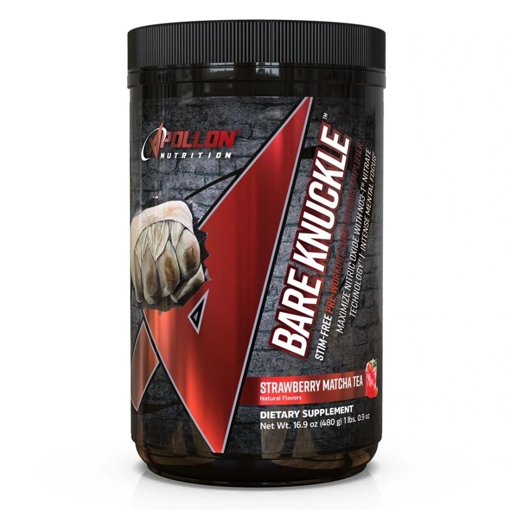 Apollon Hooligan Bare Knuckle 40 Servings Pre-Workouts Apollon Nutrition Strawberry Matcha Tea