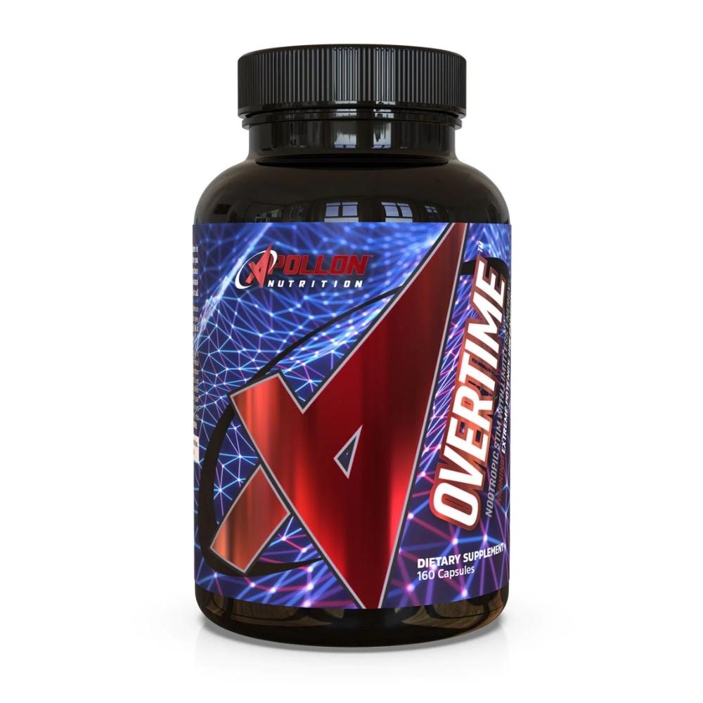 Apollon Overtime 160 Capsules Nootropics Apollon Nutrition