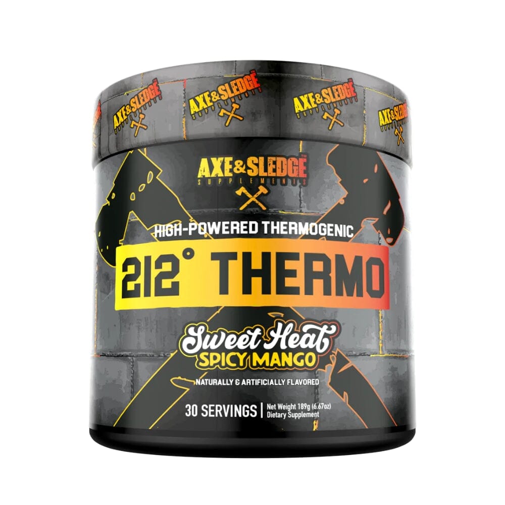 Axe & Sledge 212 Thermo 30 Servings Fat Burner AXE & SLEDGE Sweet Heat Spicy Mango