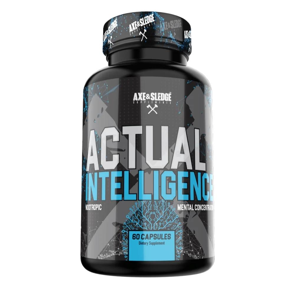 Axe & Sledge Actual Intelligence 60 Capsules Nootropics AXE & SLEDGE