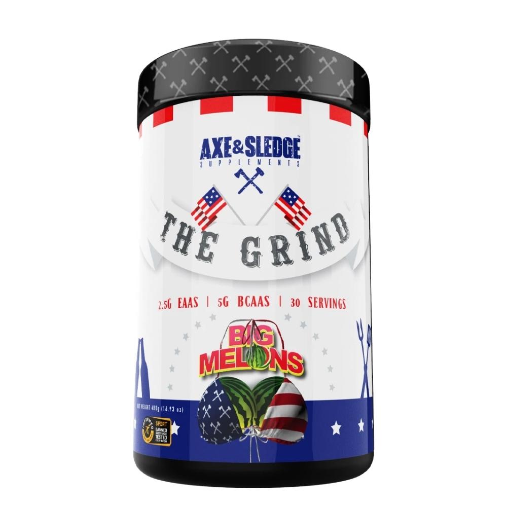 Axe & Sledge The Grind EAA's + Hydration 30 Servings Amino Acids AXE & SLEDGE BIG MELONS