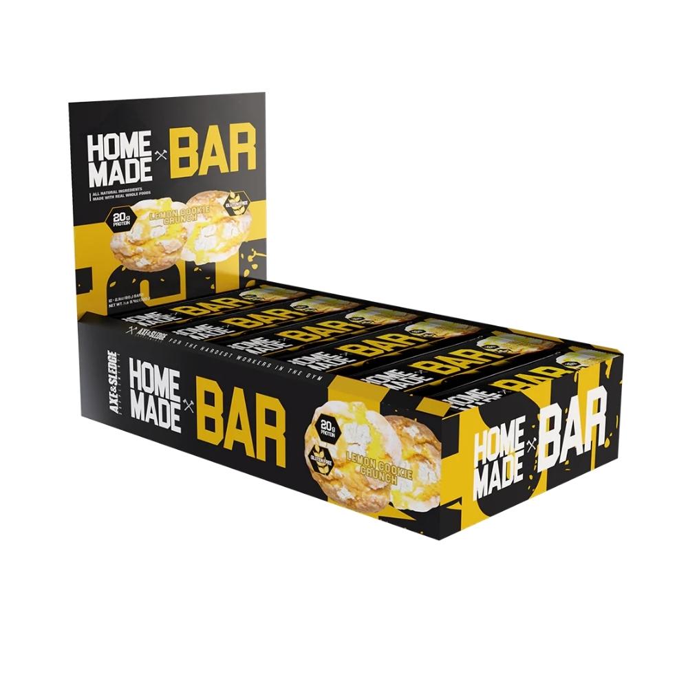Axe and Sledge Home Made Bar 12/box Bars AXE & SLEDGE Lemon Cookie Crunch