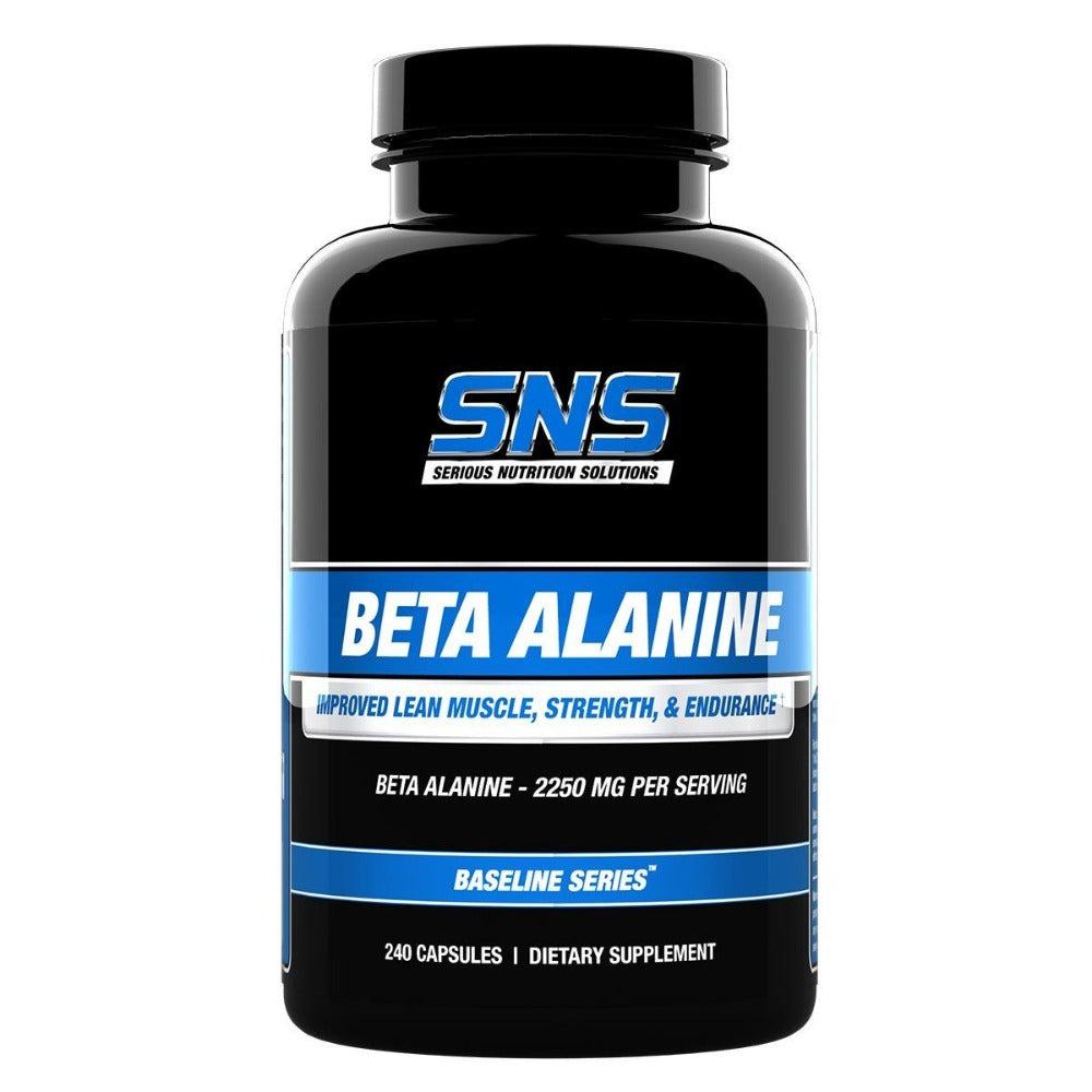 Serious Nutrition Solutions Beta Alanine 240 Caps Sport Performance / Recovery Serious Nutrition Solutions (1058665562155)