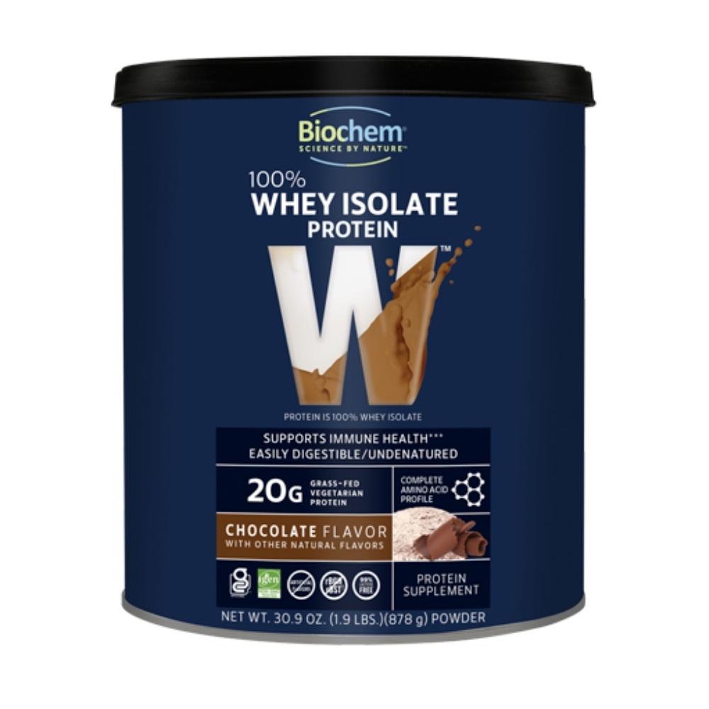 Biochem 100% Low Carb Whey 2LBS Protein Biochem Chocolate Fudge