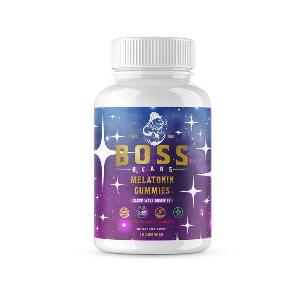 Boss Bears Melatonin Gummies 60 Count Specialty Health Products Boss Bears