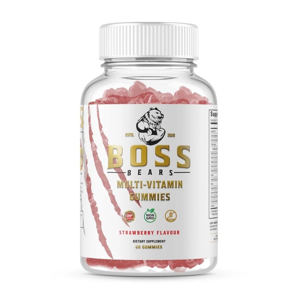 Boss Bears Multi-Vitamin Gummies 60 Count Multi Vitamins Boss Bears