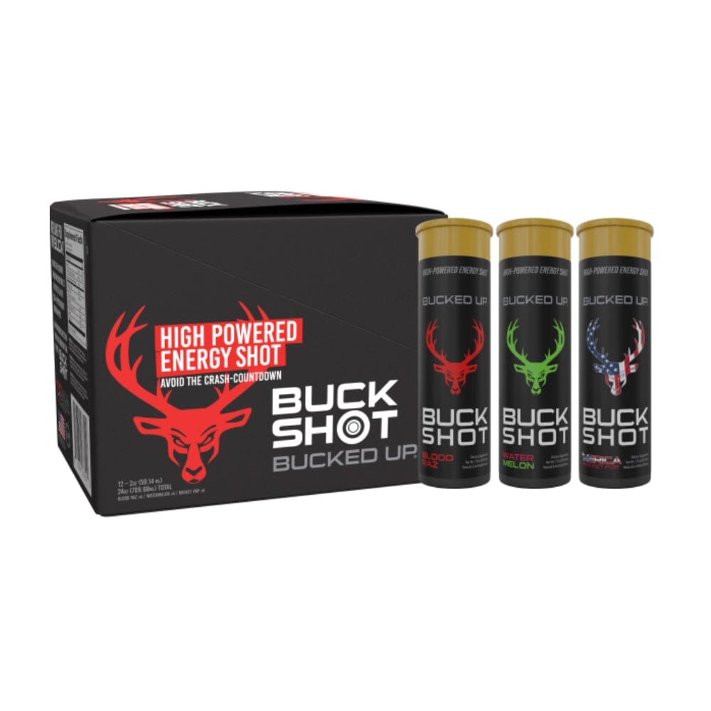 Bucked Up Buck Shot 12/Pack Foods Juices Bucked Up Variety