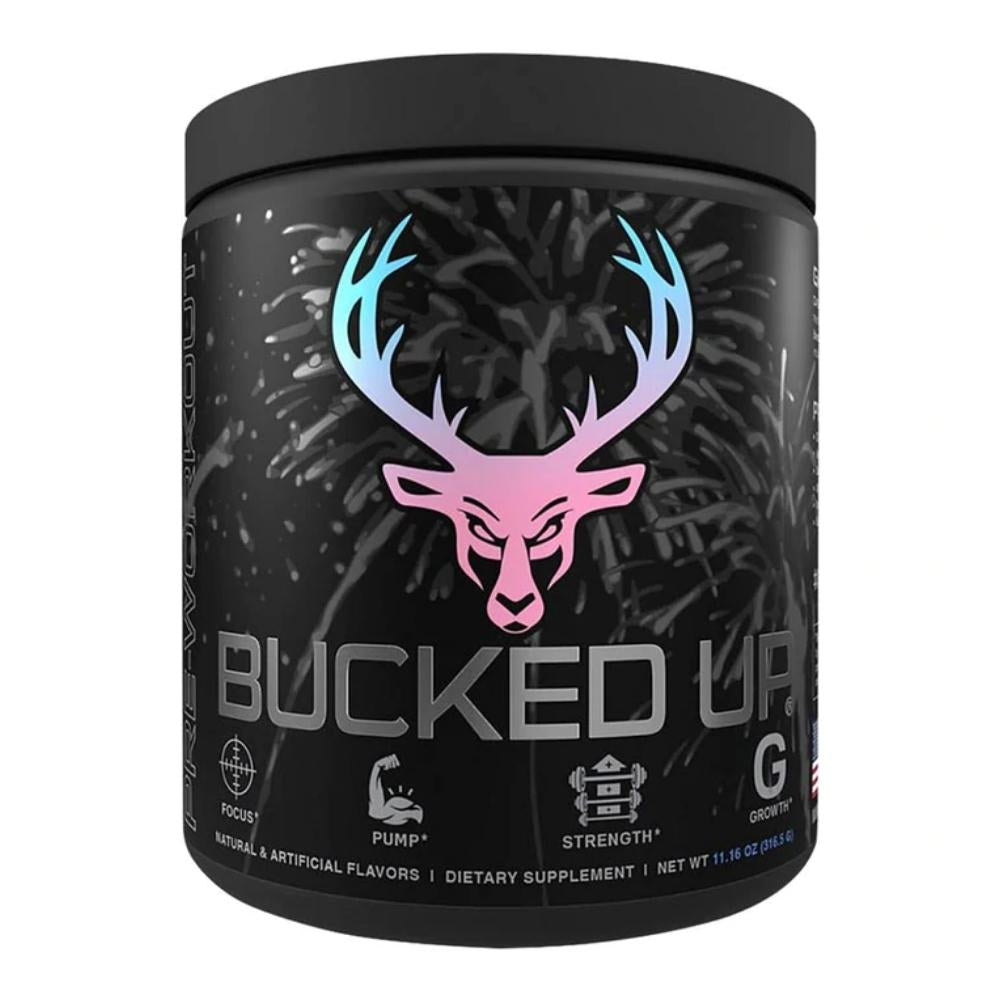 Bucked Up Bucked Up 30 Servings Sports Performance Recovery Bucked Up Pink Cotton Candy