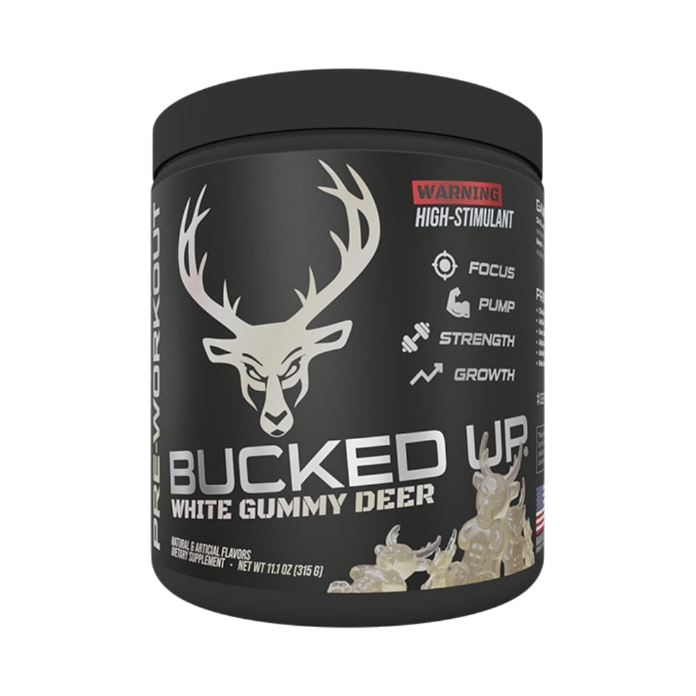 Bucked Up Bucked Up 30 Servings Sports Performance Recovery Bucked Up White Gummy Deer
