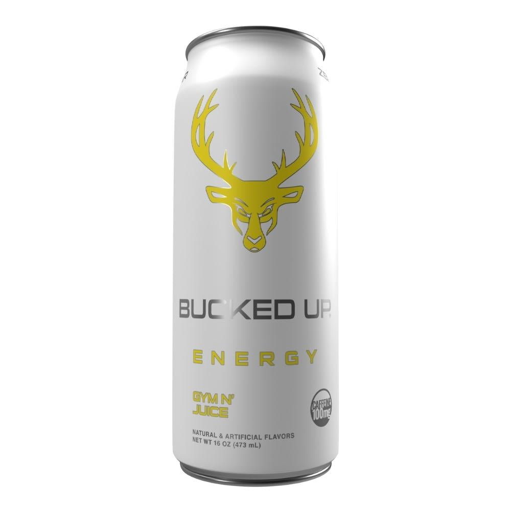 Bucked Up Energy Drink RTD 12/Case Drinks Bucked Up Gym N Juice