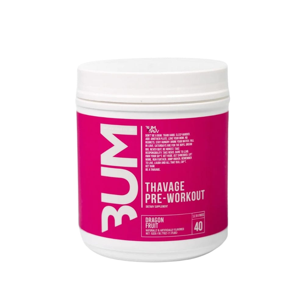 CBUM Thavage 40 Servings Pre-Workouts CBUM Dragon Fruit
