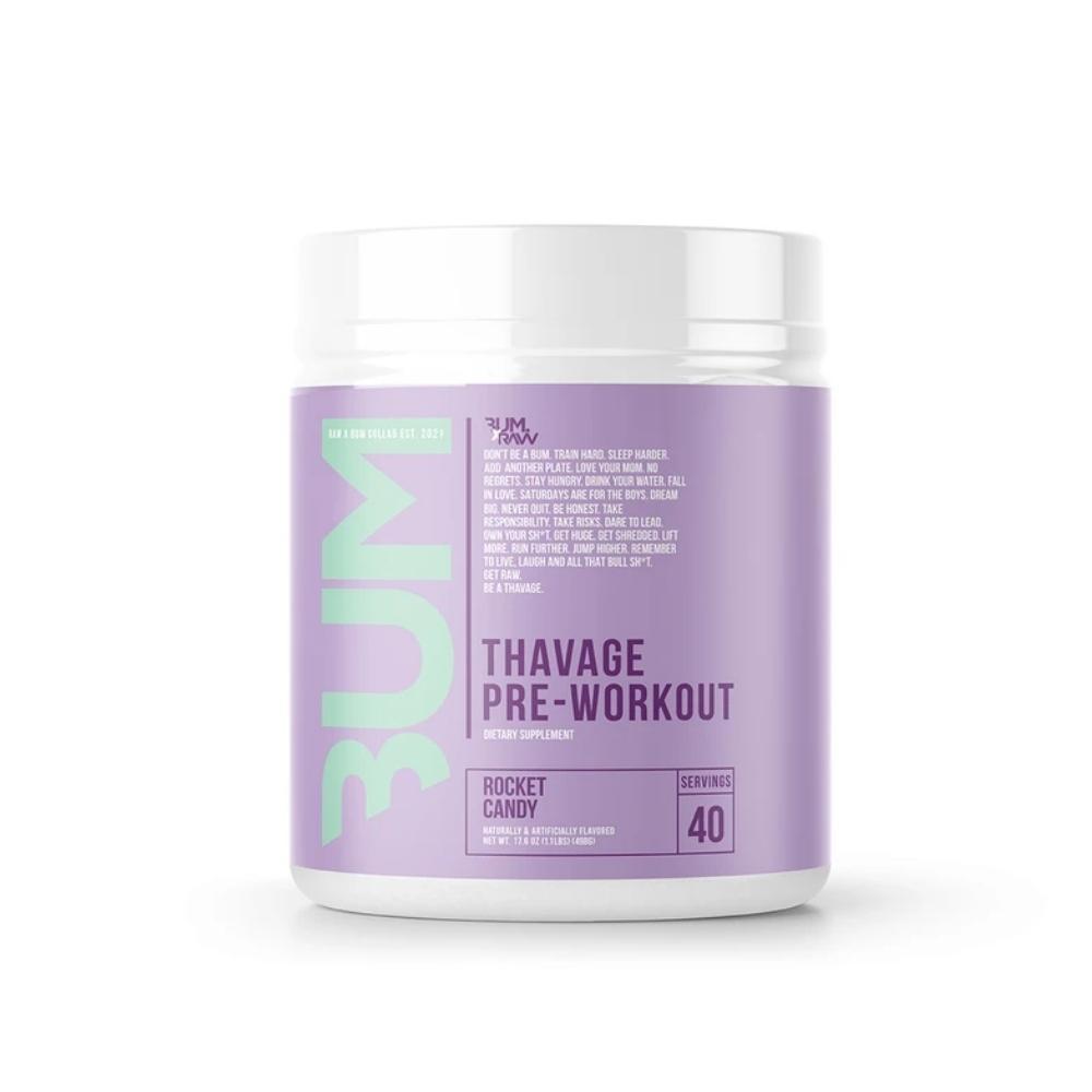CBUM Thavage 40 Servings Pre-Workouts CBUM Rocket Candy