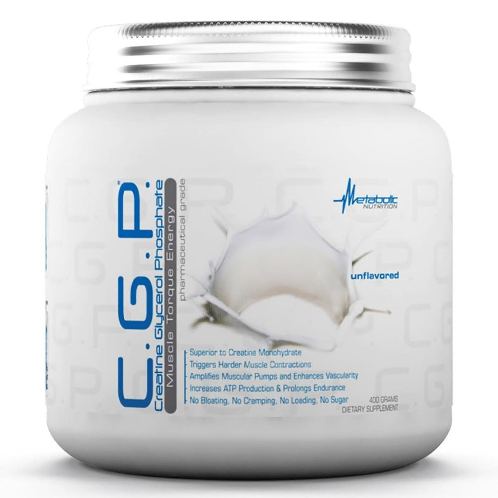 Metabolic Nutrition C.G.P. 400 Grams Creatine Metabolic Nutrition Unflavored (1058822029355)