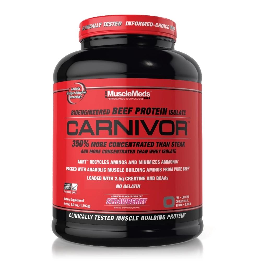 MuscleMeds Carnivor 4 Lbs MuscleMeds Strawberry