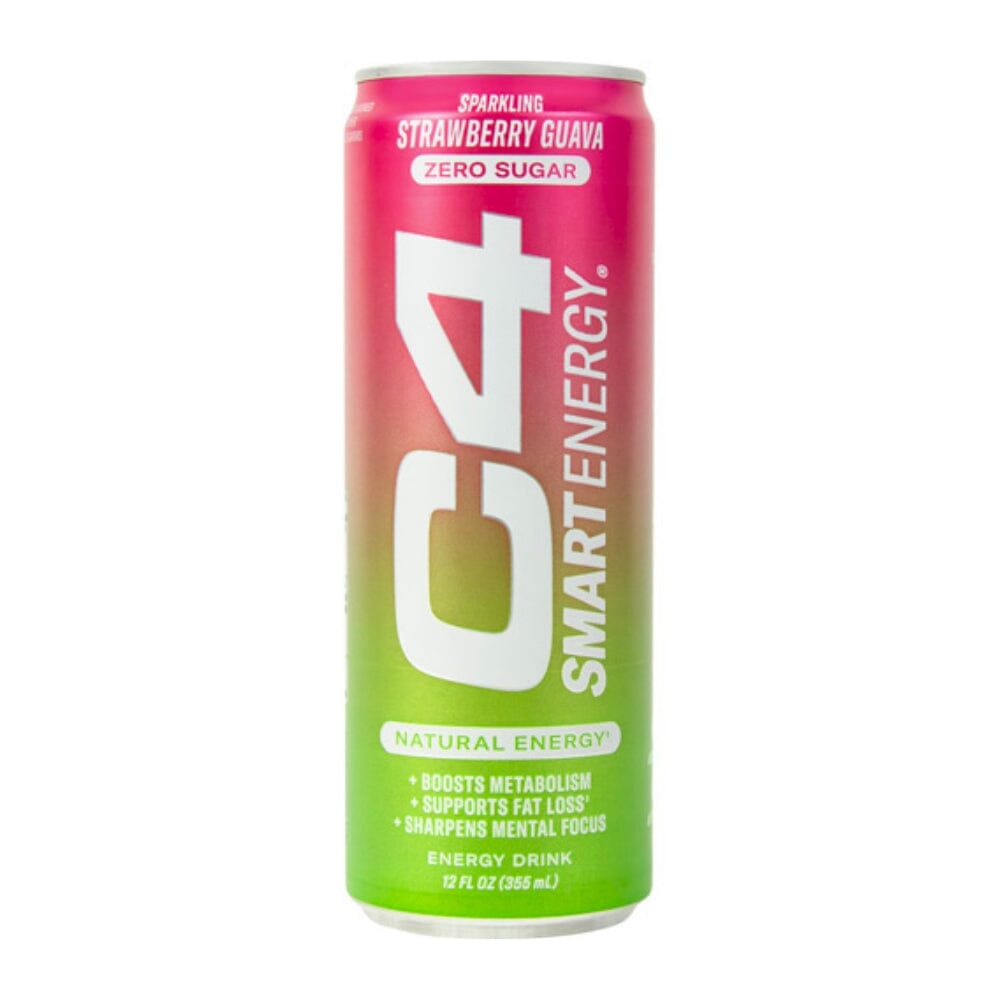 Cellucor C4 SuperBrain Smart Energy Drink 12 Case Drinks Cellucor Sparkling Strawberry Guava