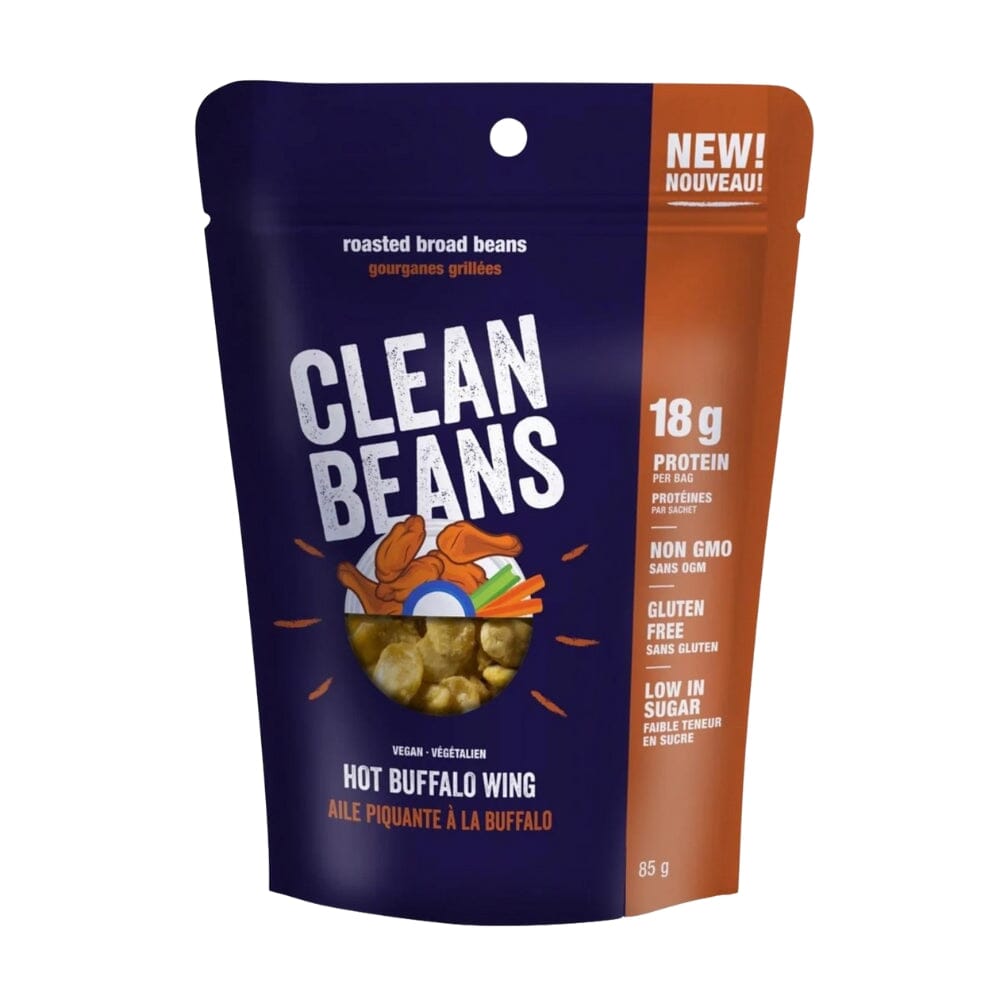 Clean Beans 6/Box Foods Juices Clean Beans Hot Buffalo Wing