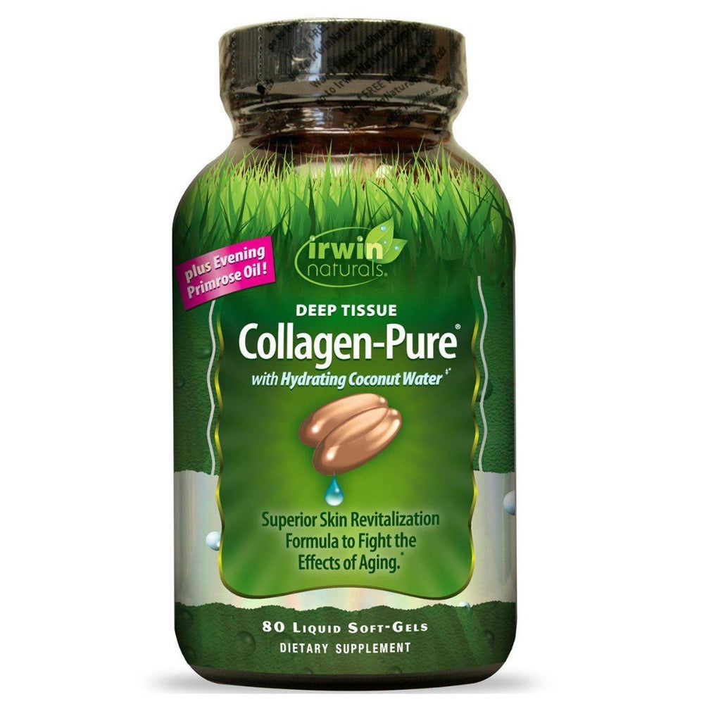 Irwin Naturals Collagen-Pure 80 Gels Other Supplements Irwin Naturals (1058819899435)