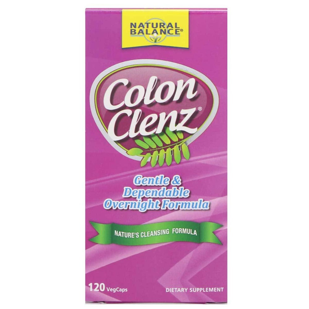 Natural Balance Colon Clenz 120 Vege Caps Digestive Health / Probiotics Natural Balance (1058299183147)
