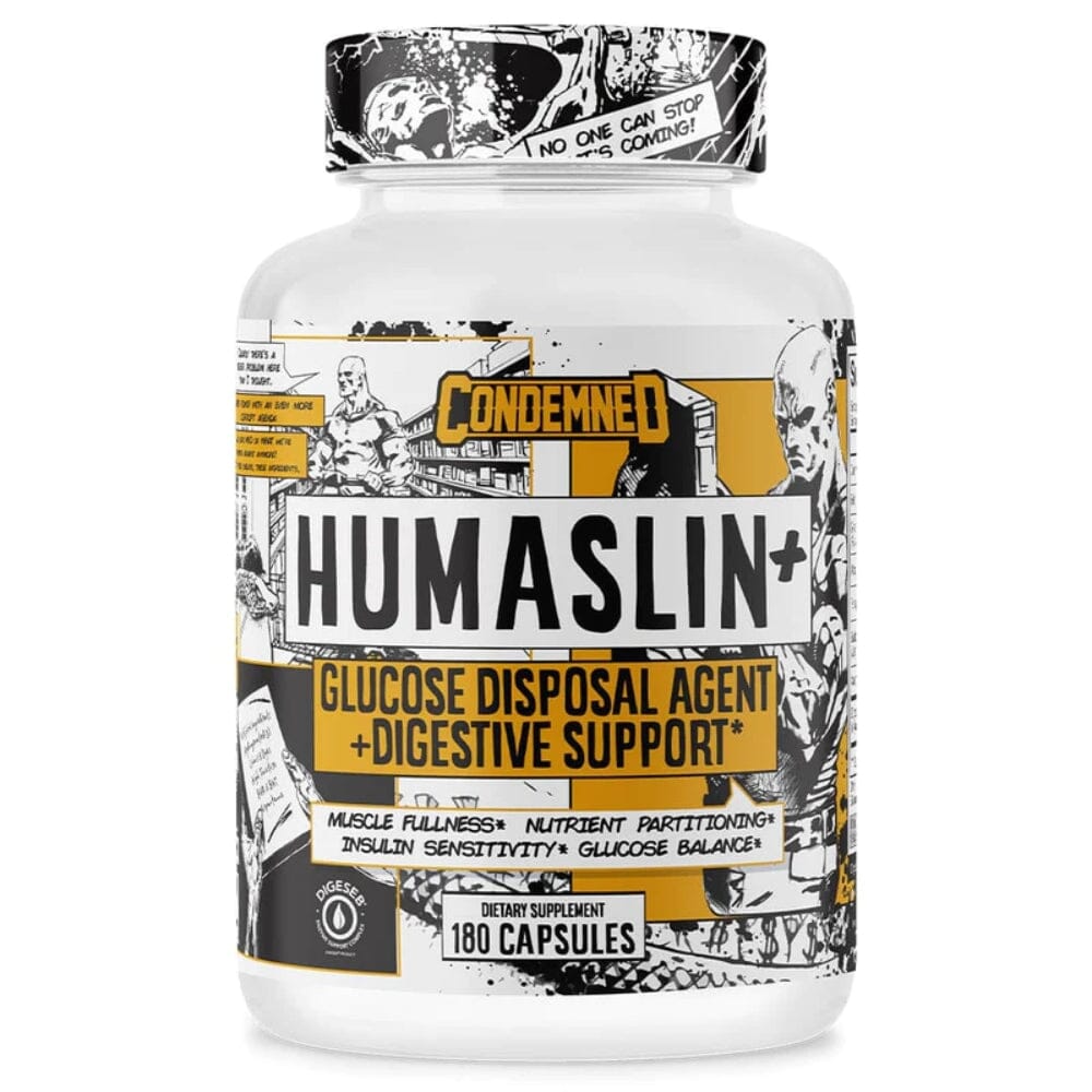 Condemned Labz HumaSLIN+ 180 Capsules Digestive Health Condemned Labratoriez