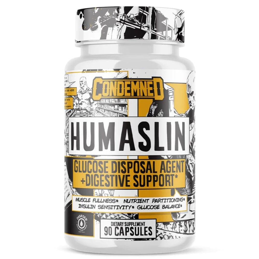 Condemned Labz HumaSLIN 60 Capsules Digestive Health Condemned Labratoriez