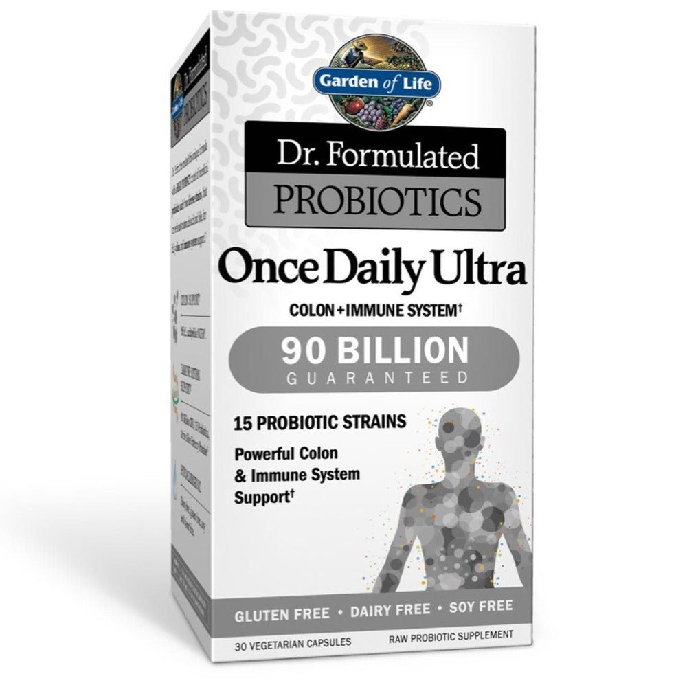 Garden of Life Dr. Formulated Probiotics Once Daily Ultra 30 Vege Caps Digestive Health / Probiotics Garden of Life (1059188637739)