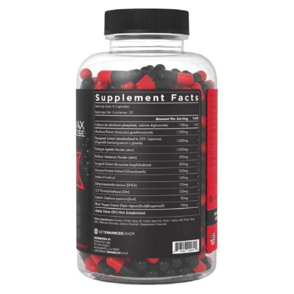 Enhanced Black Ox 240 Capsules Sports Performance Recovery My Supplement Store