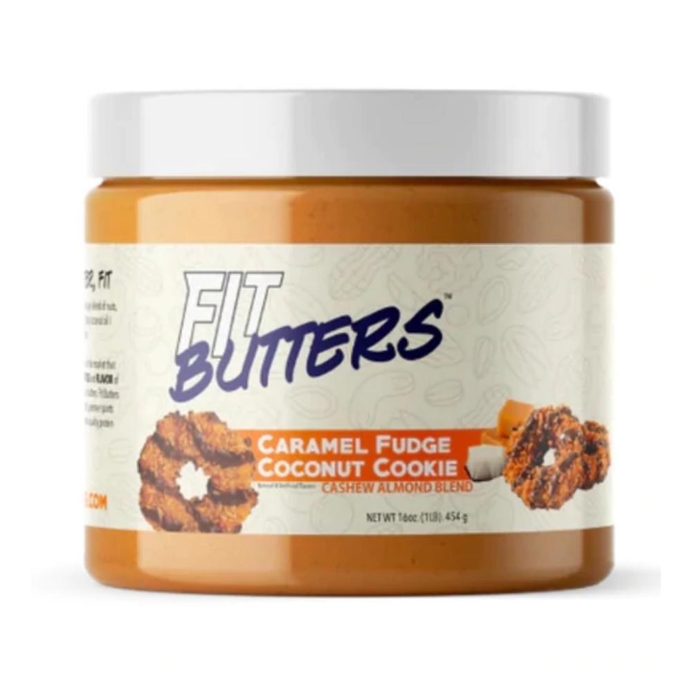 Fit Butters 16oz Foods Juices Fit Butters Caramel Fudge Coconut Cookie Cashew/Almond