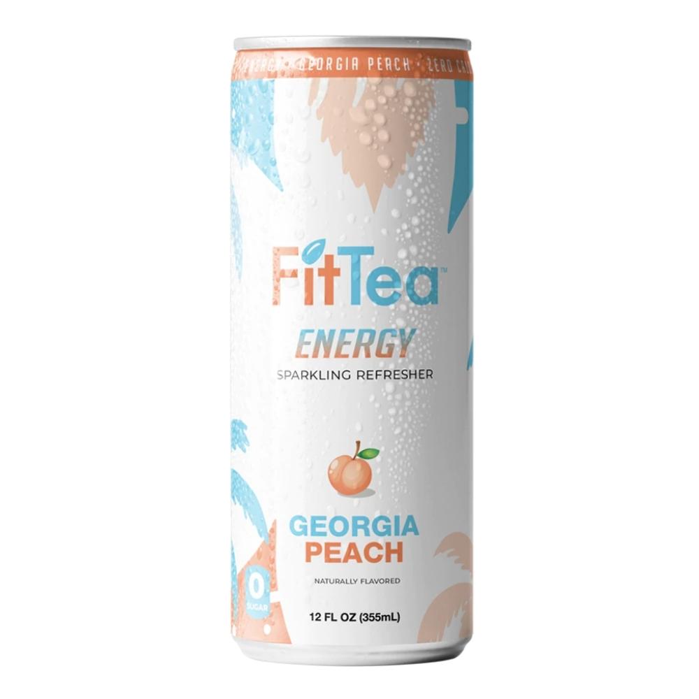 Fit Tea Energy 12/case Drinks Fit Tea Energy Georgia Peach