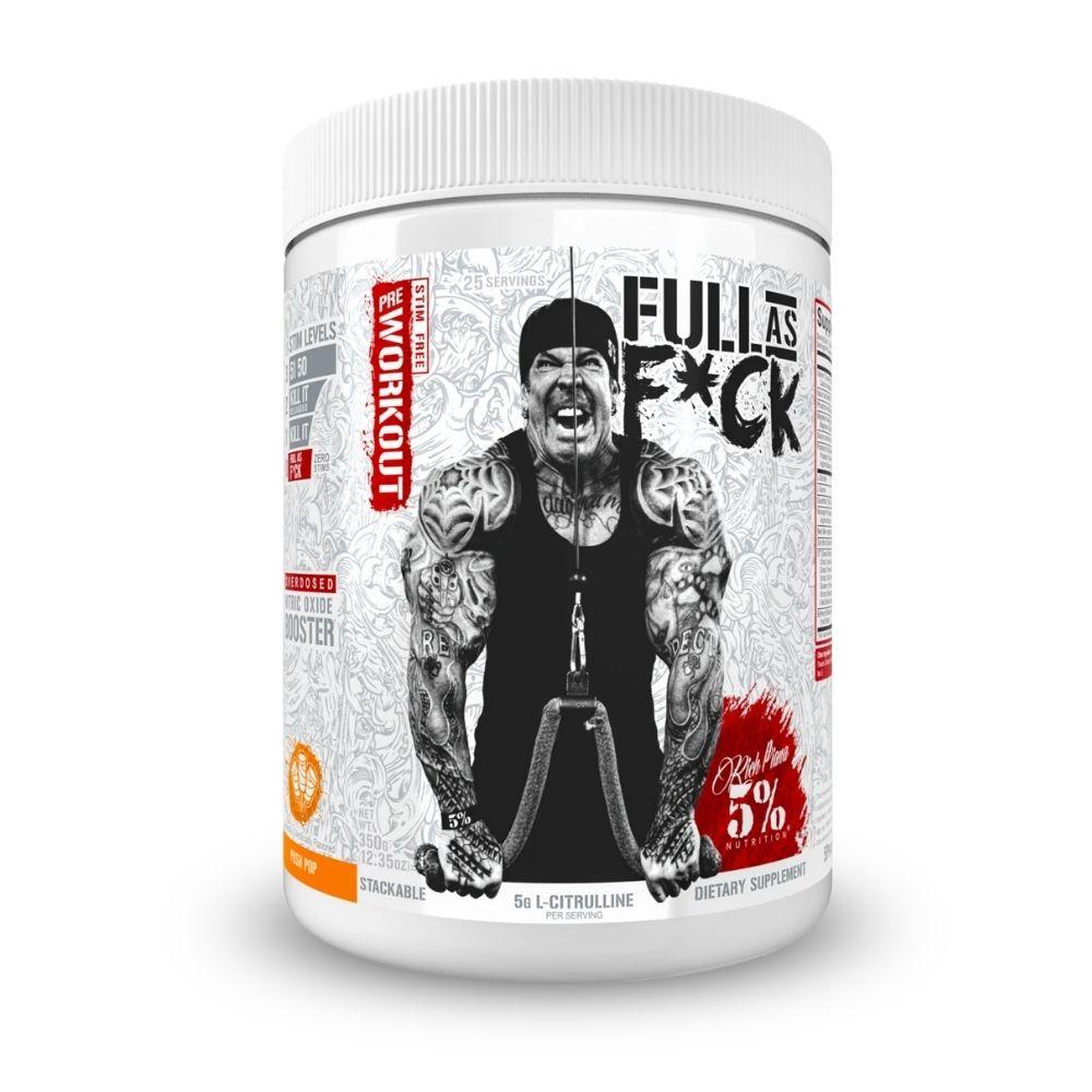 5% Nutrition Full As F*ck 30 Servings Pre-workout 5% Nutrition Push Pop