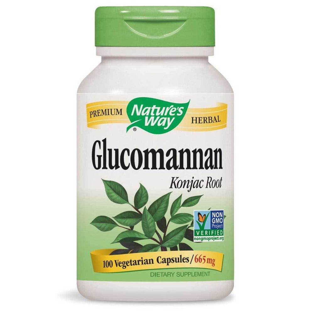 Nature's Way Glucomannan 100 Caps Herbs Nature's Way (1057884536875)