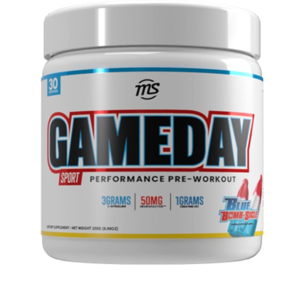 MAN Gameday Sport 30 Servings Pre-Workouts MAN Blue Bomb-Sicle