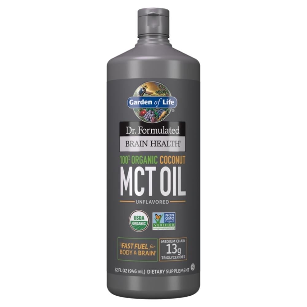 Garden Of Life Dr Formulated Organic Coconut MCT Oil 32oz Essential Fatty Acids Oils Garden of Life