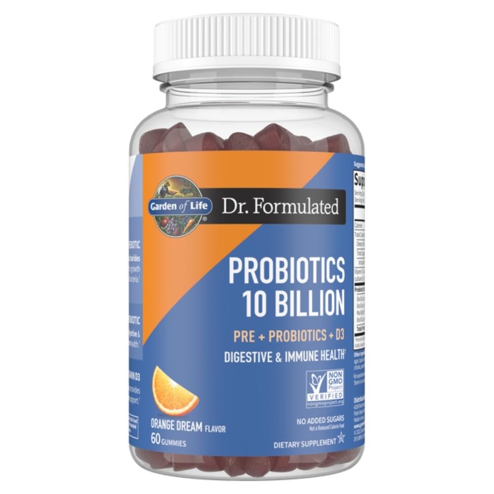 Garden Of Life Dr Formulated Probiotic 10 Billion Orange Dream 60 Count Digestive Health Garden of Life