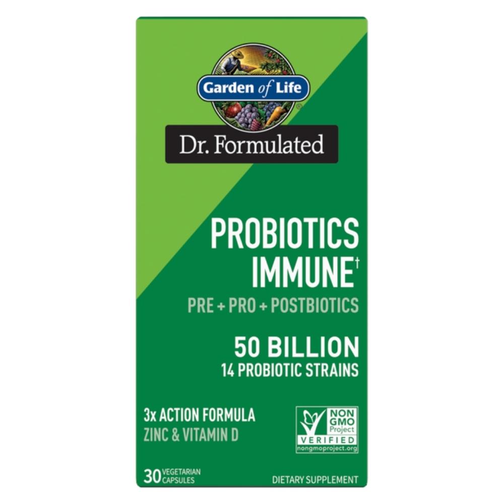 Garden Of Life Dr Formulated Probiotic 50 Billion Immune 30 Count Digestive Health Garden of Life