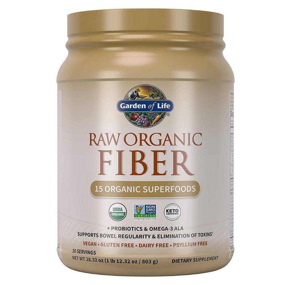 Garden of Life Raw Fiber Beyond Organic Fiber 803 Grams Digestive Health / Probiotics Garden of Life