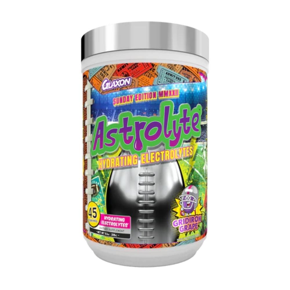 Glaxon Astrolyte 45 Servings Sports Performance Recovery Glaxon Gridiron Grape
