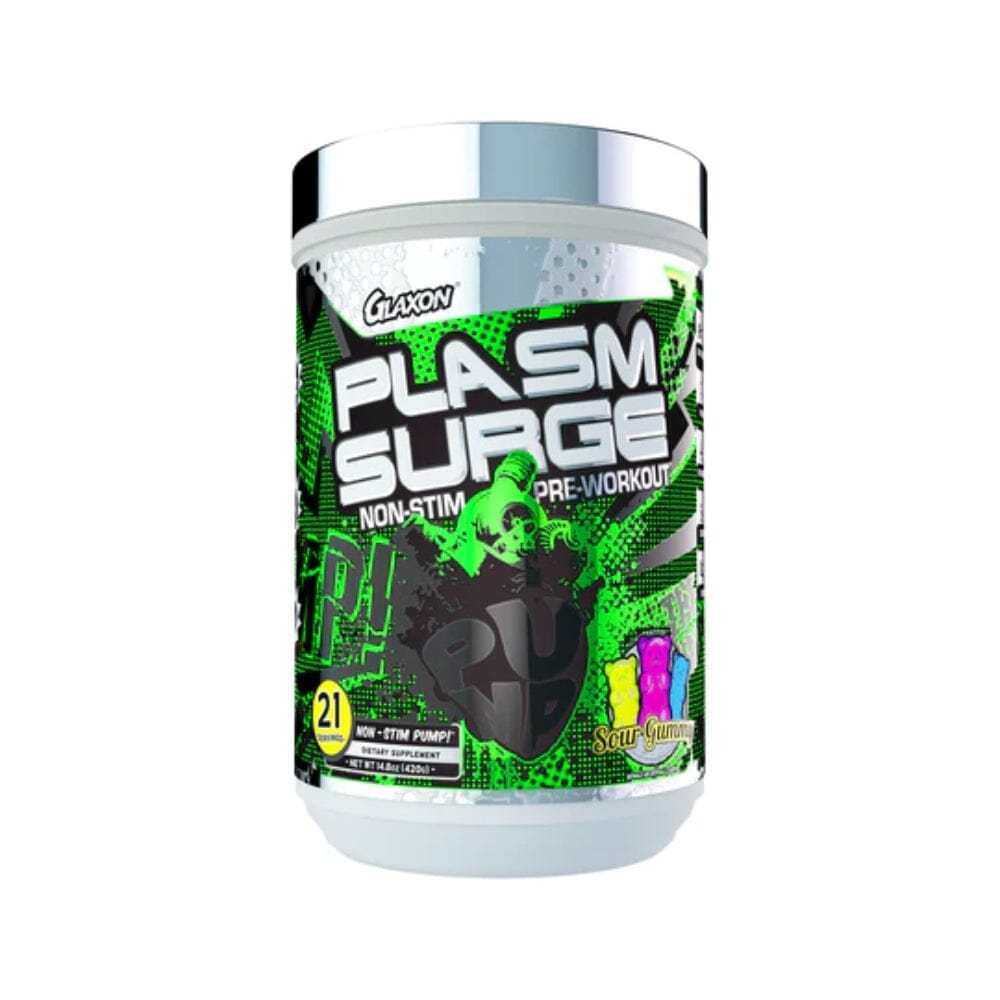 Glaxon Plasm Surge 21 Servings Nitric Oxide Glaxon Sour Gummy